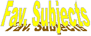 Fav. Subjects