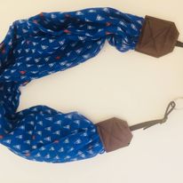 Blue Scarf