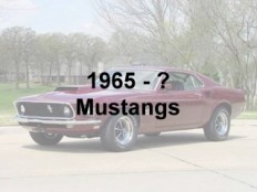 Ford Mustang Muscle Cars
