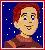 image of face of LT Anderson from our Star Trek sim, American