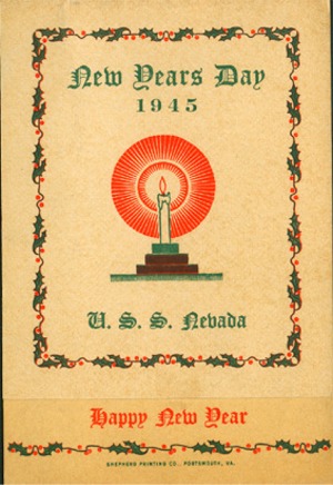 New Year's menu
