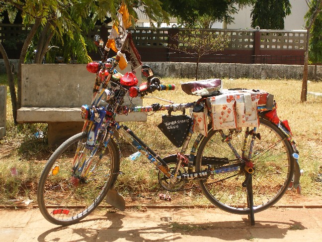 Colourful bike