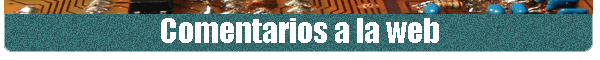 Comentarios a la web