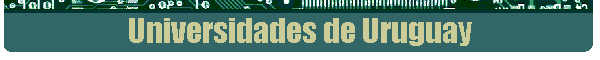 Universidades de Uruguay