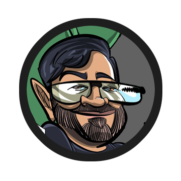 Cartoon Image of Eric Valdez