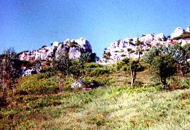 Un detalle do cume do Pico Sacro (c) X. Neira 1997