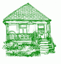 Drawing of Samaritan House by Magdalena Fekete