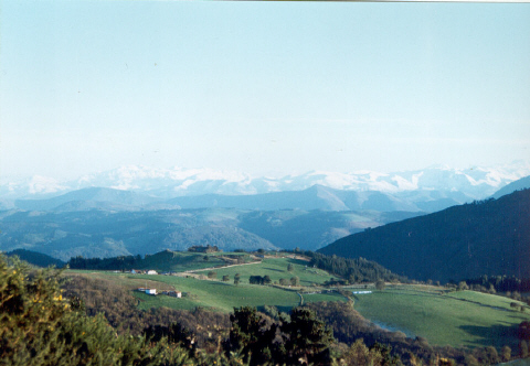 Cordillera Cant�brica vista desde Las Gallinas