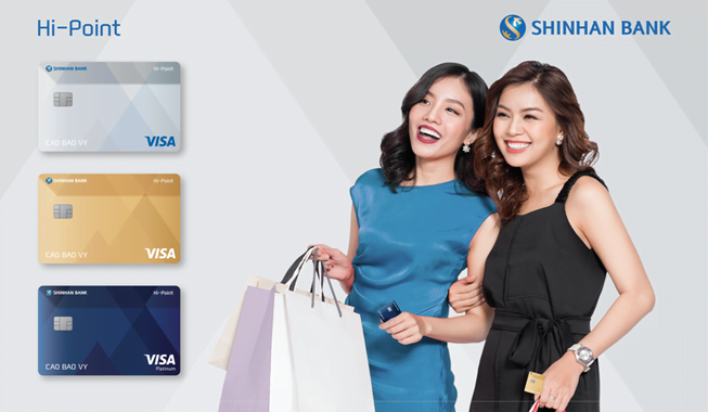thẻ tín dụng shinhan bank