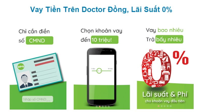 Lãi suất vay Doctor Đồng