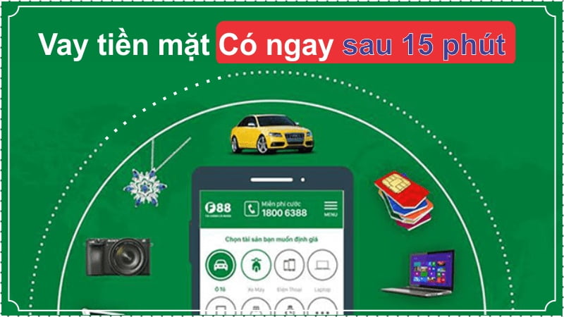 Đăng ký vay tiền ở F88