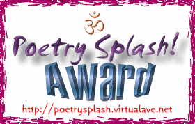 Poetry Splash award