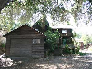 Thorstein Veblen's Cabin 1929, Menlo Park, Calif.
