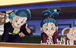 Bra (3 a�os) con su mam� en el Torneo del final de DBZ. 
