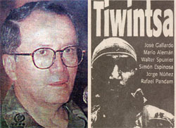 El entonces Ministro de Defensa de Ecuador y su libro Tiwintsa