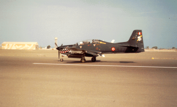 Foto: Avi�n peruano AT-27 Tucano de la FAP del Grupo A�reo N� 51