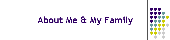 About Me & My Family