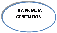 Elipse: IR A PRIMERA GENERACION