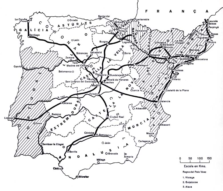 Espanya el 1659 abans del Tractat dels Pirineus