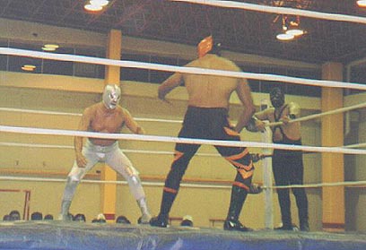 Estaba un dia el Santos luchando en el G-2... CUANDO...