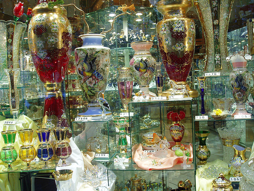 Cristal de Bohemia checo, uno de los mejores del mundo
