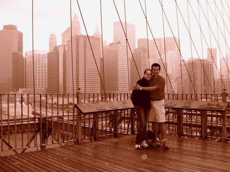 Ana and Gerardo in NYC