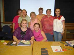 My friends from scrapbooking.