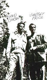 Fred Carson and Vincent Price