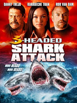 poster 3-headed Shark Attack