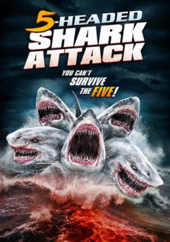 poster 5 Headed Shark Attack