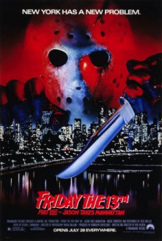 poster Friday the 13th P7-Jason Takes Manhattan
          (1989)
        