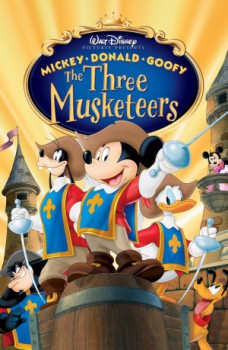poster Mickey, Donald, Goofy The Three Musketeers