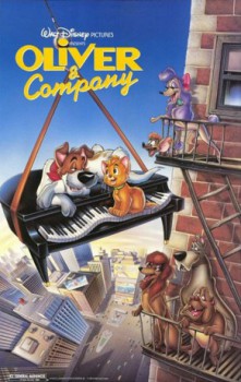 poster Oliver and Company
        &nbsp;&nbsp;(1988)
        