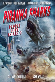 poster Piranha Sharks
