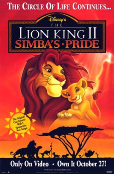poster The Lion King 2: Simba's Pride
          (1998)
        