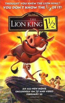 poster The Lion King 1 1/2
        &nbsp;&nbsp;(2004)
        