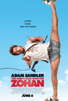 poster You Don't Mess with the Zohan
        &nbsp;&nbsp;(2008)
        