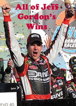 poster All of Jeff Gordon's Wins