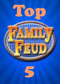 poster Family Feud Top 5
