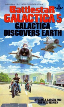 poster Battlestar Galactica Discovers Earth