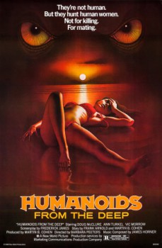 poster Humanoids from the Deep (1980)