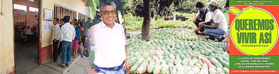 "Por la voluntad general de los pueblos ..."