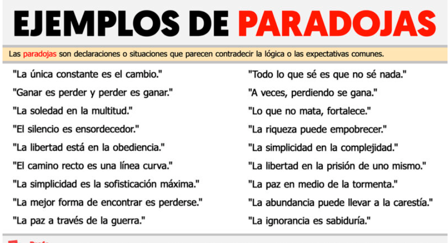 Paradojas