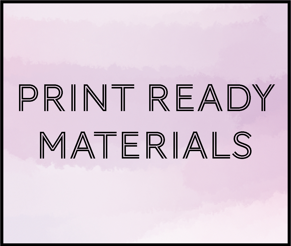 print ready