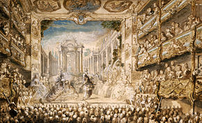 Lully's Opera Armide Performed at the Palais-Royal, 1761