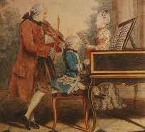 Leopold, 'Nannerl' and Wolfgang Mozart