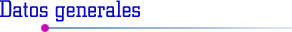 Datos Generales