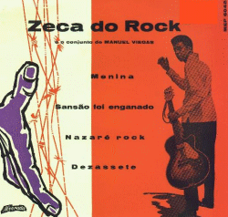 capa do primeiro disco de Rock gravado em Portugal
