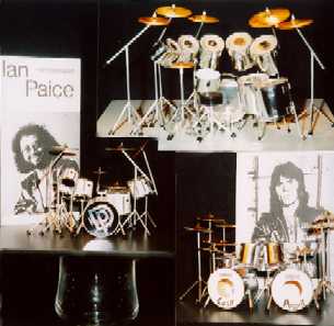 Get the kit of a famous drummer, or your own set up, custom made!