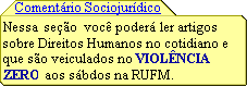 Coment�rio S�cio-Jur�dico